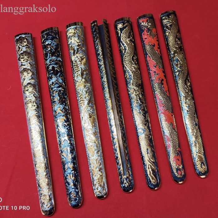 

PENDOK KERIS MOTIF NAHA SEPUHAN BAGUS antik