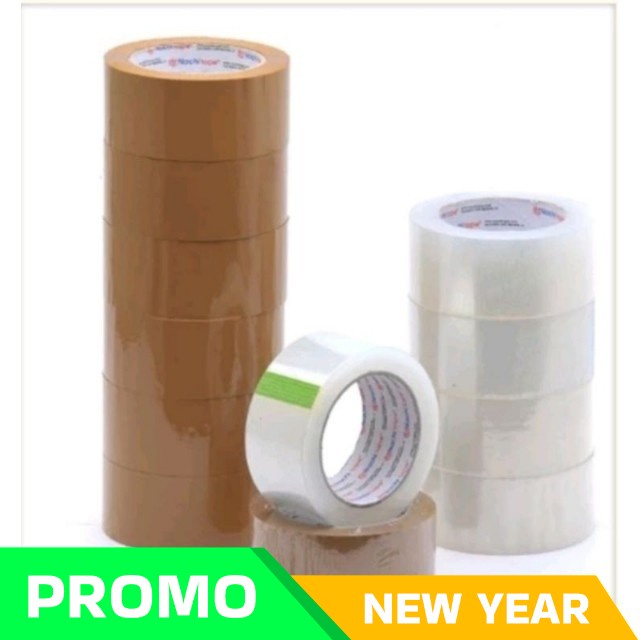 

Lakban bening 90 yard 45 mm (promo murah)