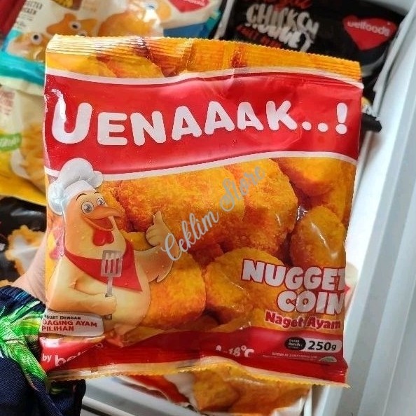 

(Aceh) UENAAK NUGGET COIN ISI 250 GRAM