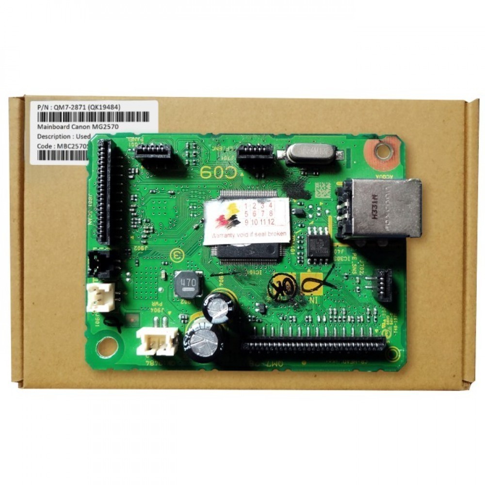 Mainboard Canon Used MG2470 MG2470 MG2480 MG2400 Bekas Like New Normal Tested 100%