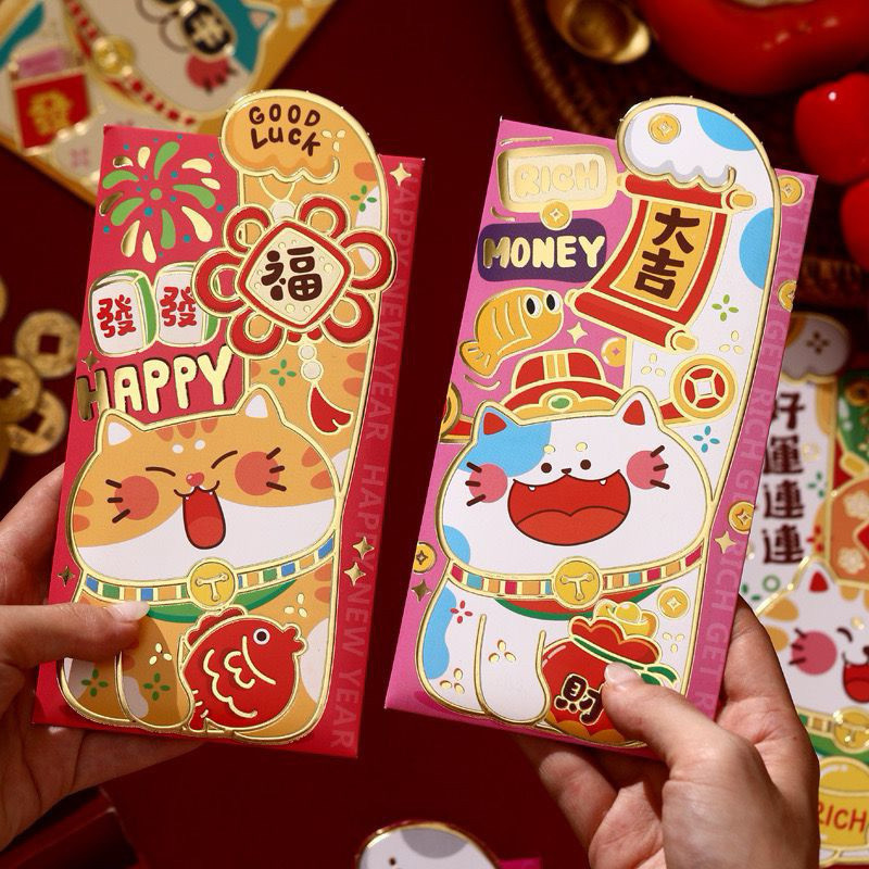 

CLOVER ANGPAO PREMIUM KUPING 3D SNAKE HORSE YEAR IMLEK 2026 ISI 6 PCS hongpao amplop tahun kuda ular sincia sinchia cin panjang