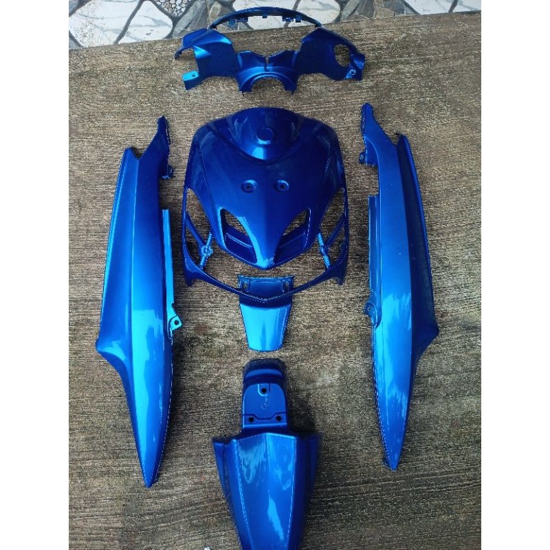 body Full halus Yamaha Mio smile biru muda