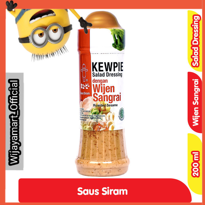 

Kewpie Salad Dressing Wijen Sangrai Botol 200 ml