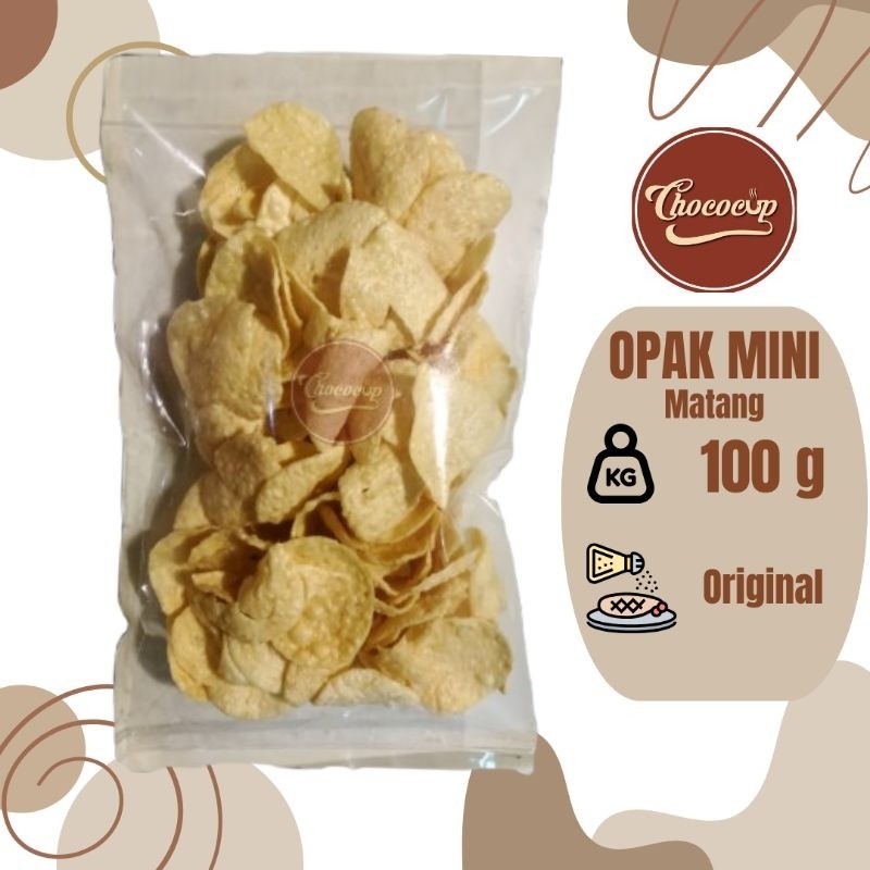 

Promo 12.12, Opak mini/ opak medan matang 100 g