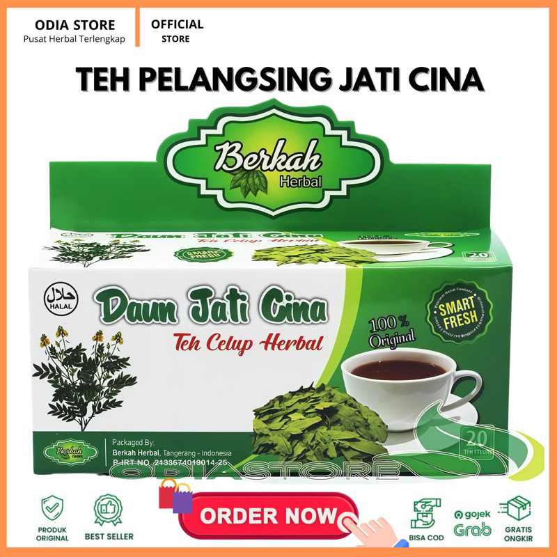 

Teh CELUP Jati Cina BERKAH HERBAL TEH PELANGSING Menurunkan Berat Badan