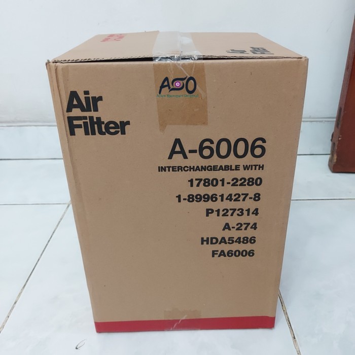 Filter Saringan Udara Sakura Nissan CK12 A6006 17801 2280 bermutu