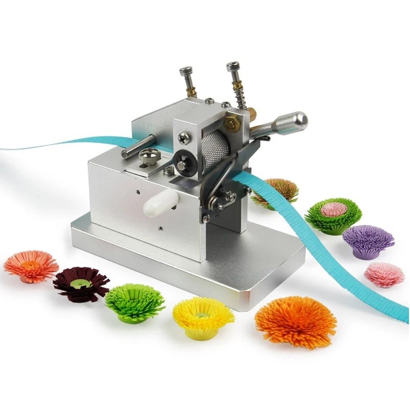 

DIY Manual Paper Quilling Machine Paper Flower Making Tools Paper Art Tassel Machine Handmade Color Paper Cutting Roll Machine