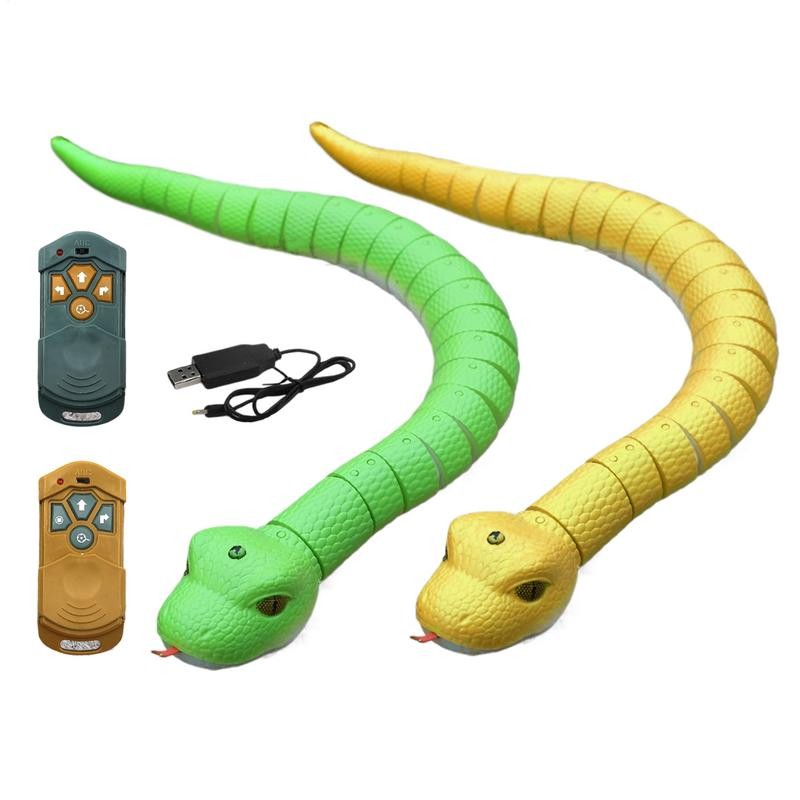 Electric Snake Toy Electronic Snake Toy Creative Realistic RC Snake Electronic Snake Toy Realistic R
