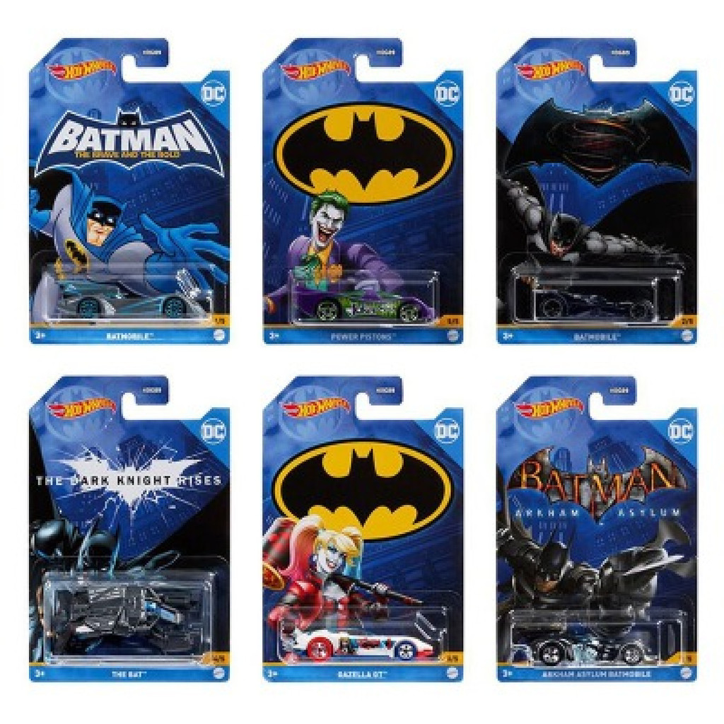 Hot Wheels Batman 2022 Mainan Mobil Anak Assorted