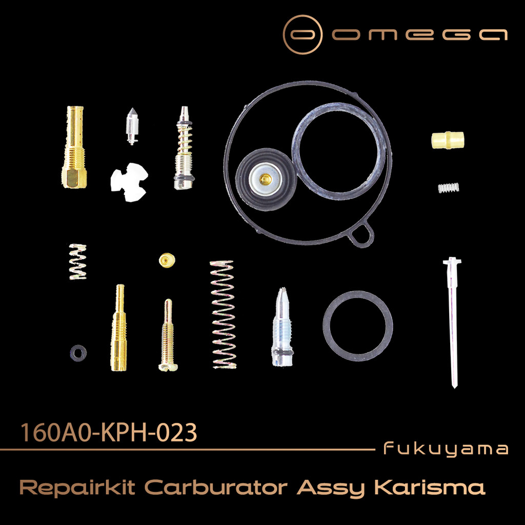 Fukuyama Repairkit Carburator Assy + Karet Membran Karisma