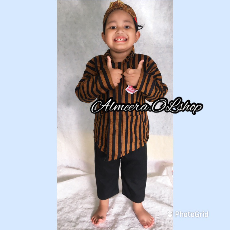 LURIK celana hitam anak celana tani bawahan surjan