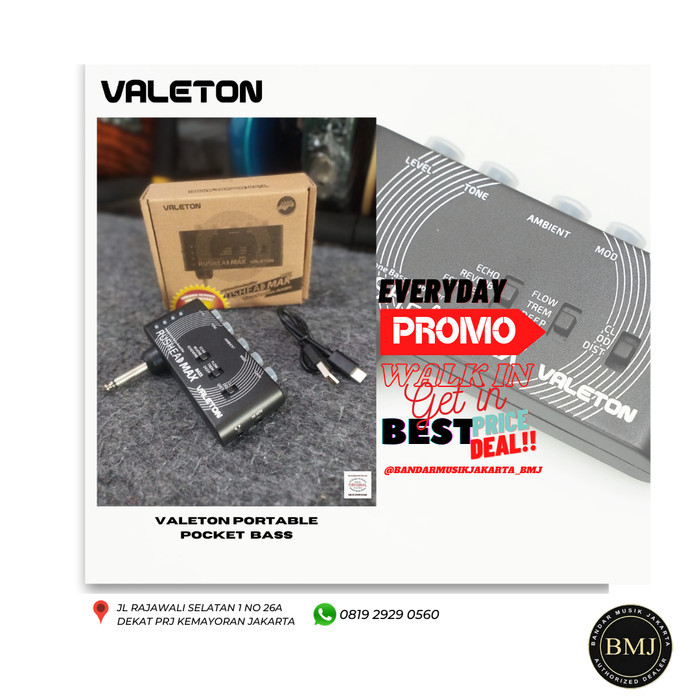 VALETON RUSHEAD MAX BASS-RH101 BMJ