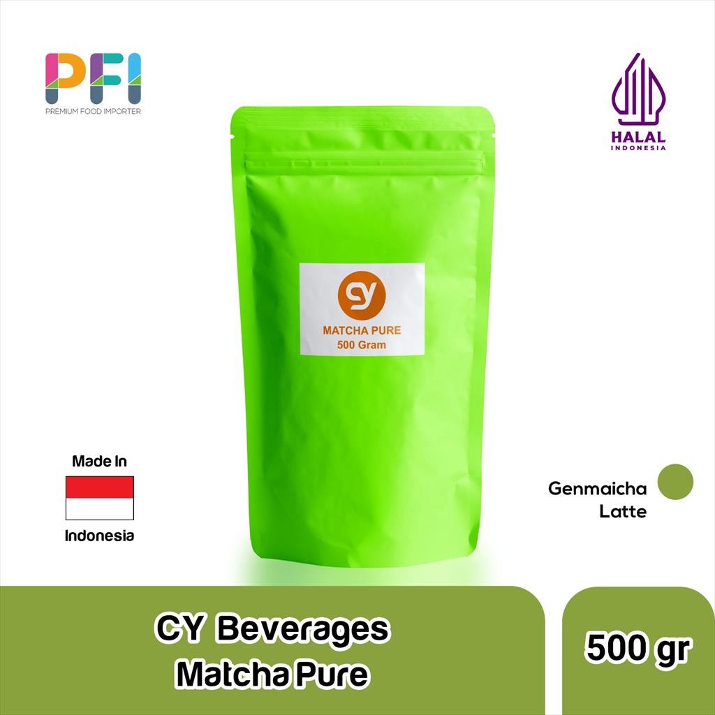 

CY Pure Matcha 500g - 100% Pure Matcha Green Tea Powder