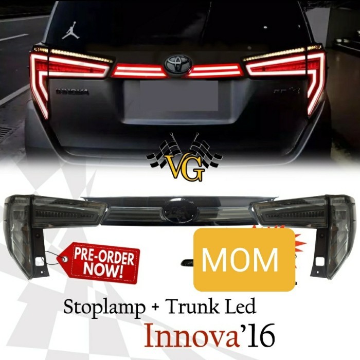 JUAL Lampu Stop lamp / stoplamp belakang smoke BMW style Innova Reborn BEST SELLER