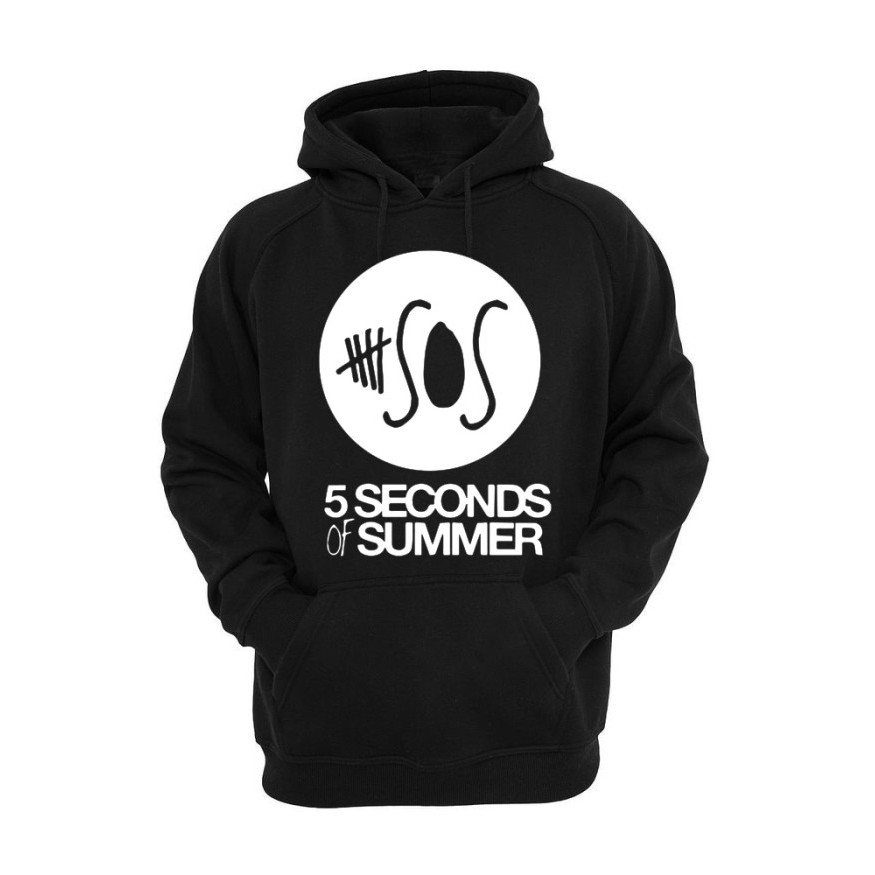 Jaket Hoodie 5 seconds of summer - 5SOS - Hitam