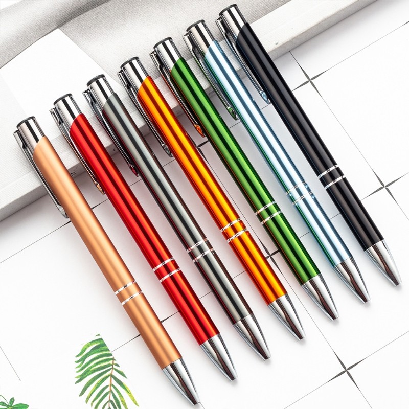 

Portable Black Signature Pen Metal Retractable Ballpoint Pens Office Writing Pen for Ideal for Teacher Women Men Office