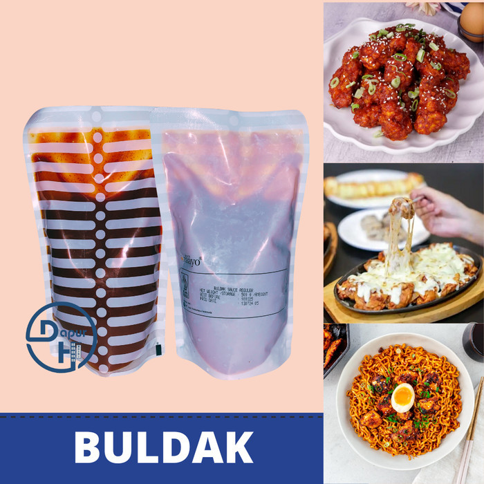 

OMAYO BULDAK SAUCE 500 gr | SAUS BULDAK | SAUS AYAM PEDAS ALA KOREA TAL