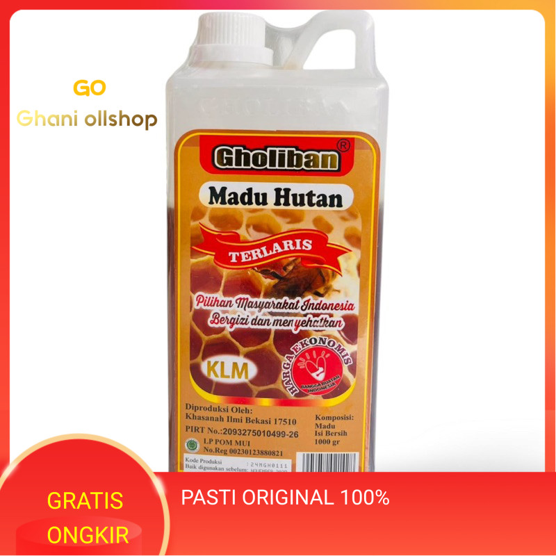 

Madu hutan Ternak Gholiban Kalimantan Original