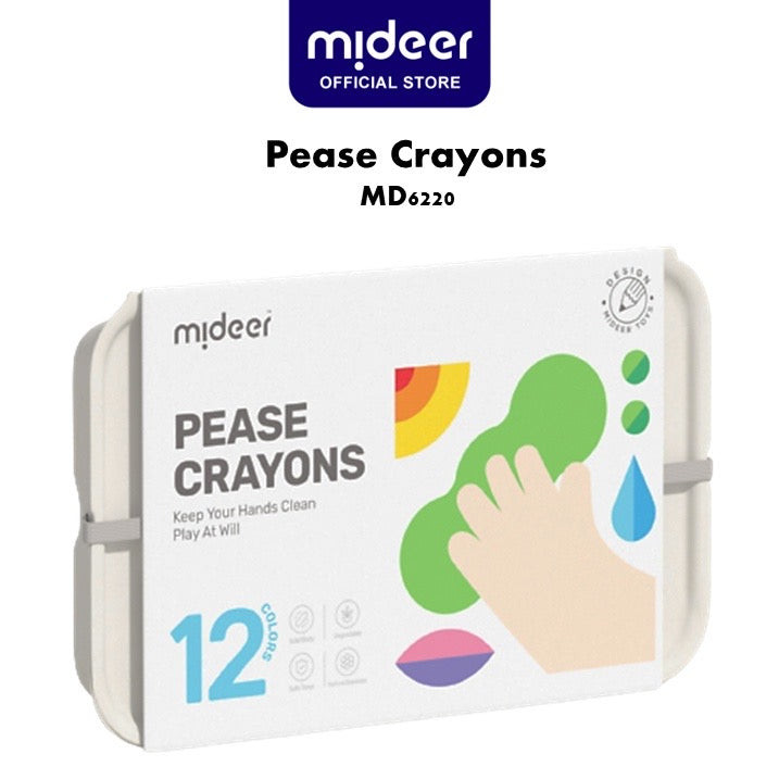 

Pease Crayons 12 colors