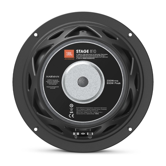 JBL Stage 810 8 Inch Subwoofer Pasif Audio Mobil