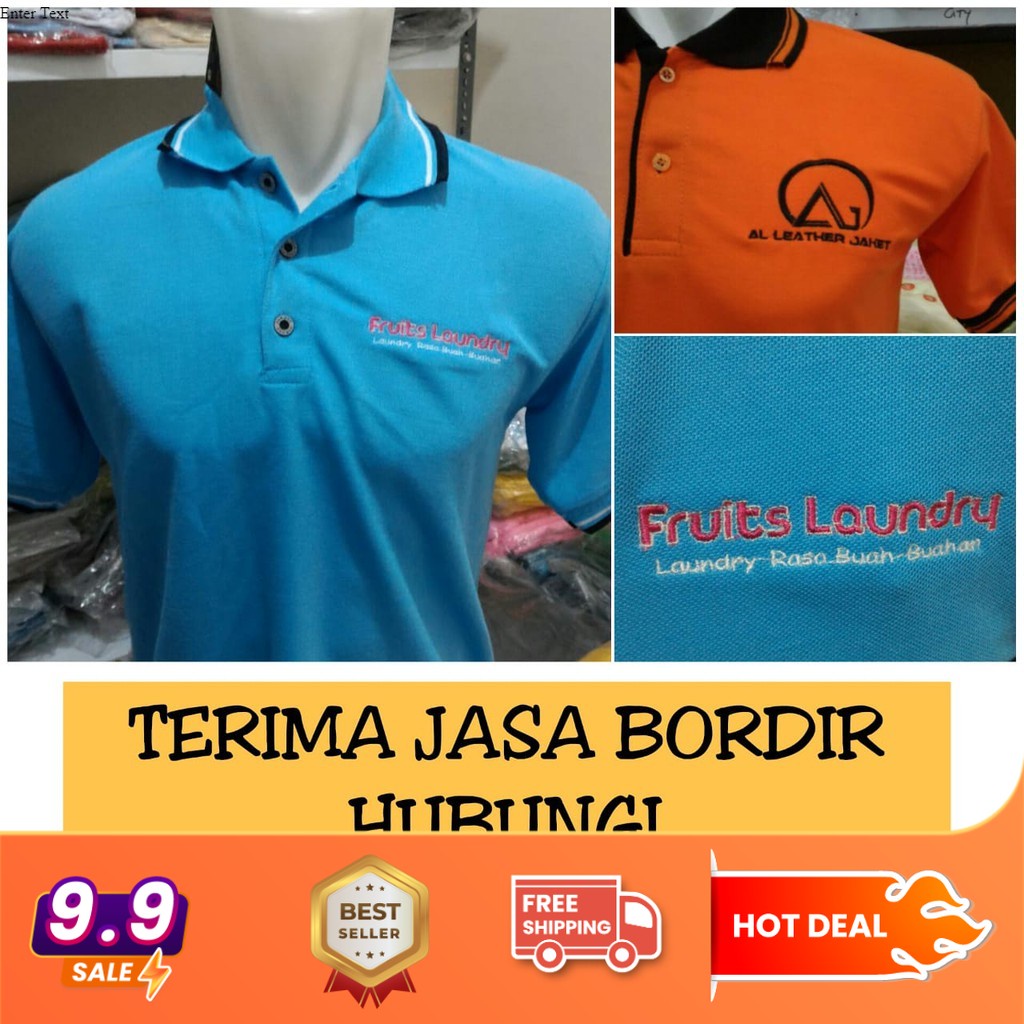 JASA POLO POLOS BORDIR - TERIMA JASA BORDIR SATUAN DAN PARTAI