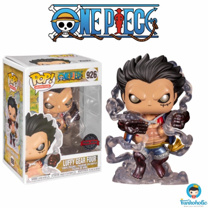 Funko POP One Piece - Monkey D. Luffy Gear Four Metallic EXCLUSIVE - Chalice