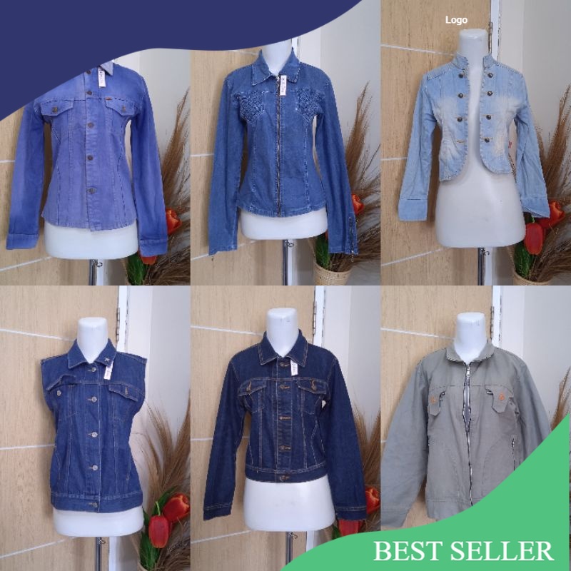 PRELOVED JAKET JEANS // JAKET JEANS BEKAS MURAH/ Modis