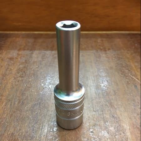 ✨Murah✨ -TEKIRO mata kunci sock deep wal 8 mm 1/2" Dr mata sok panjang 6Pt/12pt - segi 12