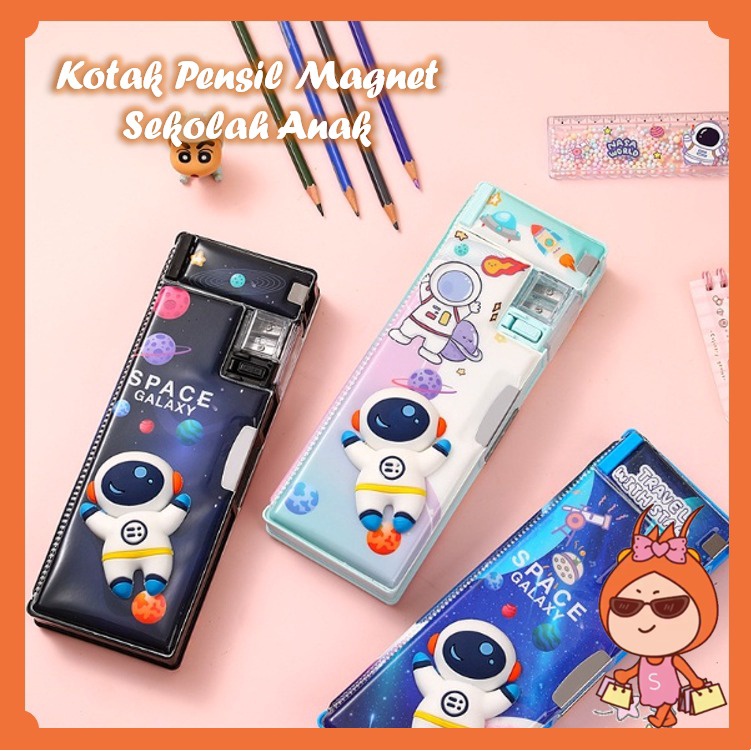 

Reseller Welcome - S5945 Kotak Pensil Case Magnet Untuk Anak Tk & Sd / Kotak Pensil Anak Lengkap Dengan Peruncing / Tempat Pensil Karakter