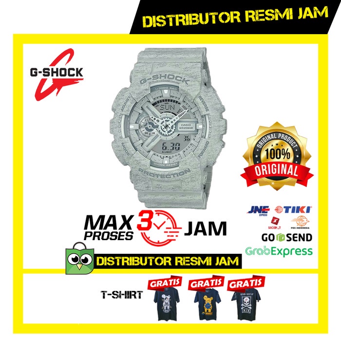 GShock GA-110HT-8ADR GA-110 GA110HT GA110 Garansi Resmi 2 Tahun