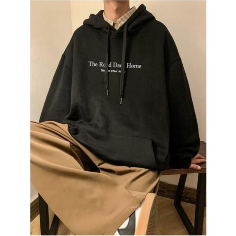 PROMO COD Hoodie The Road Dack Home Missing Home Hoodie Pria Wanita Hoodie Lukisan Minyak Hoodie Pria Fashion Hangat Uniseks Pulover Hip Hop Kaus Kasual Pria Trendy