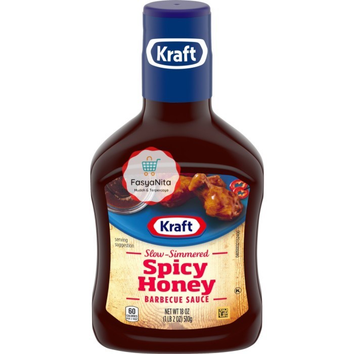 

Kraft BBQ Sauce - Bumbu Barbecue (Botol 1 Pcs) - SPICY HONEY - FasyAnita Mart Denpasar