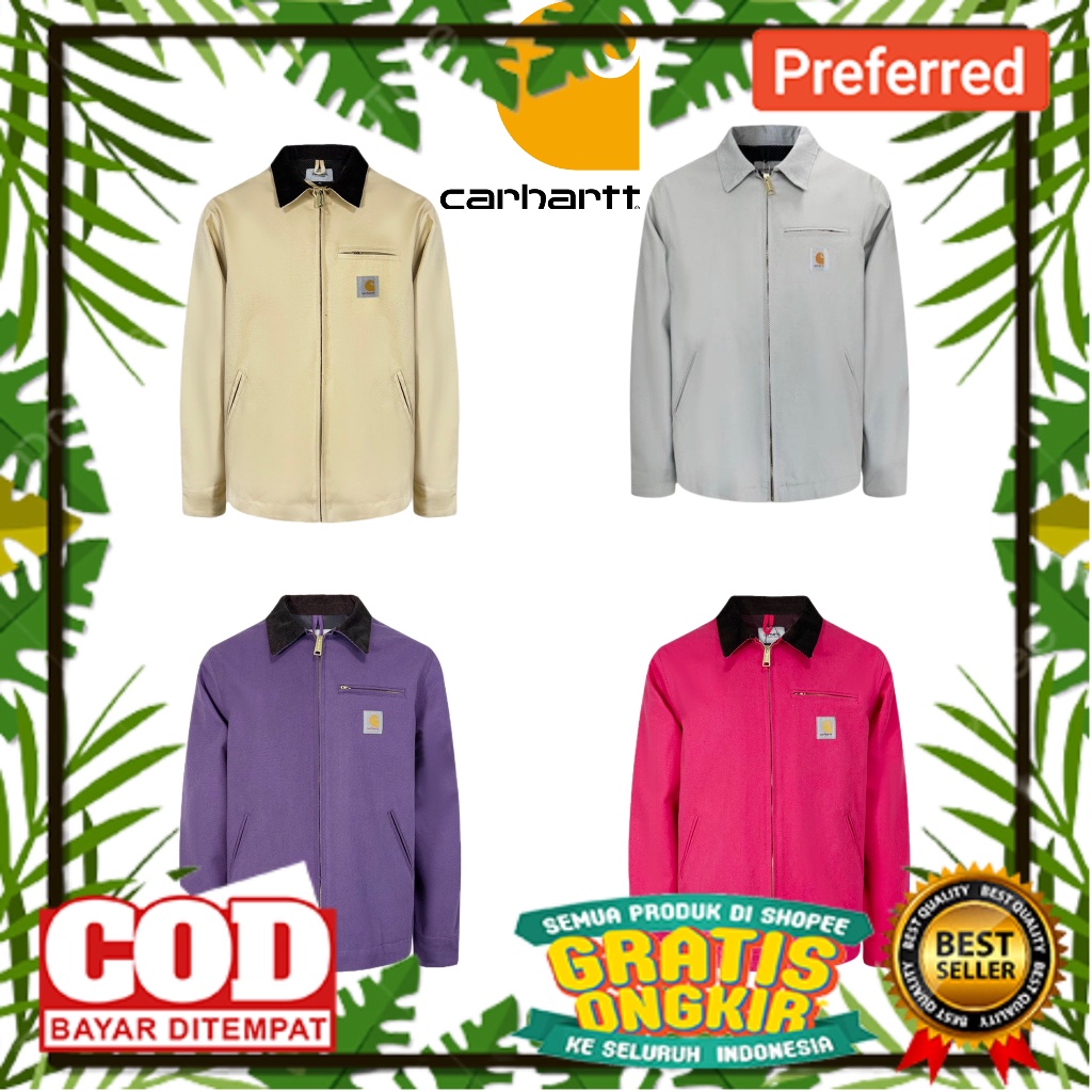 SUPER BIG PROMO /Carhartt jaket kanvas vintage Detroit 103828