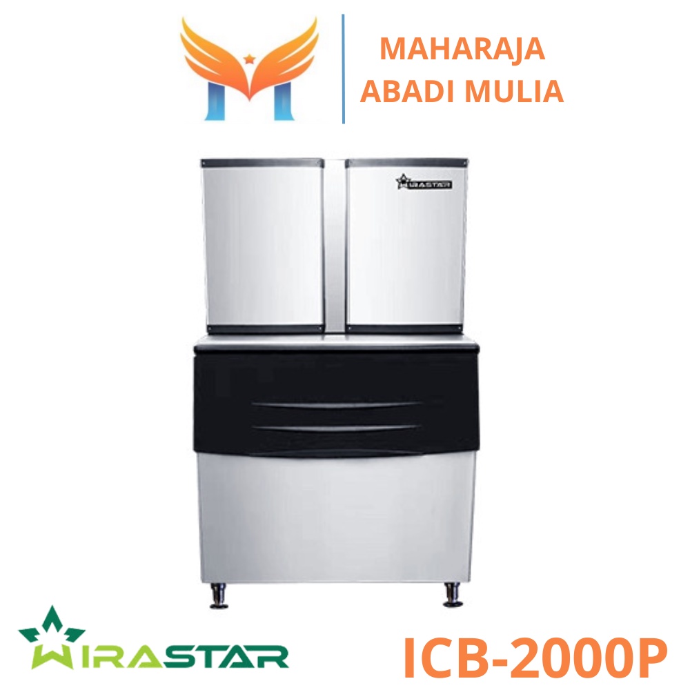 Mesin Ice Cube 909kg/hari ICB-2000P Ice Cube Maker Machine Garansi Resmi