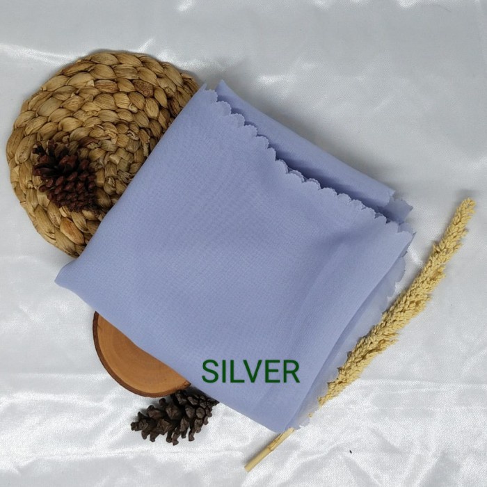 ✨LARIS✨ -Jilbab Syar'i Jilbab Bella Jumbo 130x130 Kerudung Polos LC Segiempat - Putih