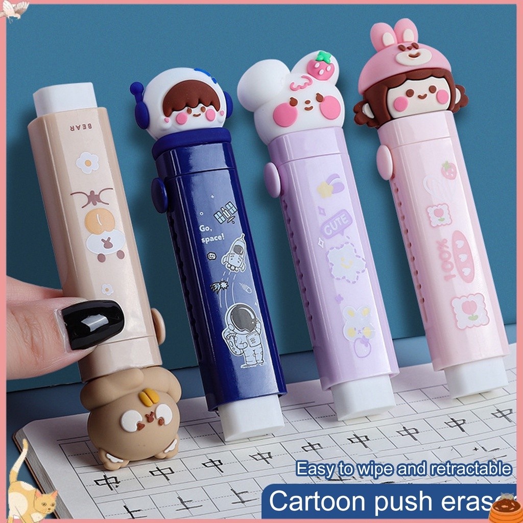 

Best Seller !! Push Eraser/Sliding Eraser / Penghapus Mekanik / Hapusan Mekanik Warna Lucu Tidak Meninggalkan Serpihan