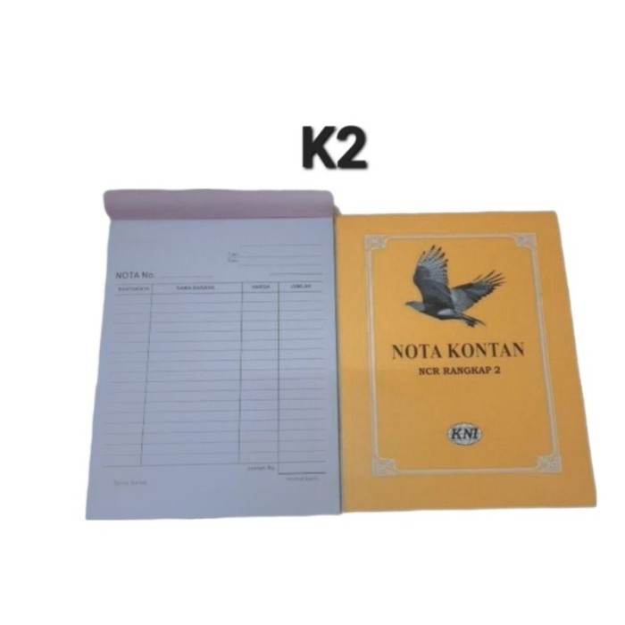 

Buku Nota K2 EXCELINDO Kontan Kecil 2 Ply NCR / Nota Kontan 2 Rangkap RJT