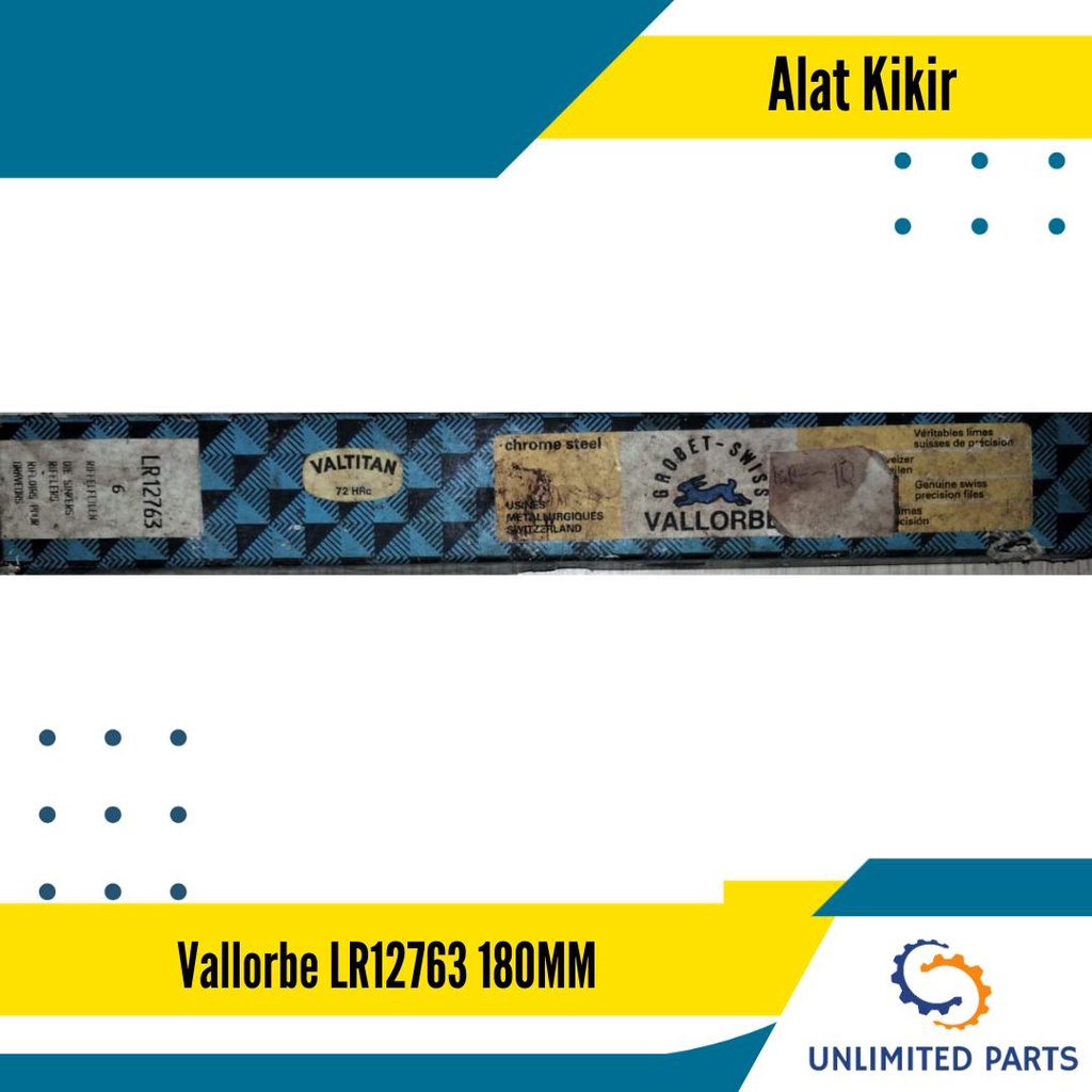 Alat Kikir Vallorbe Glardon Valtitan LR12763 180MM