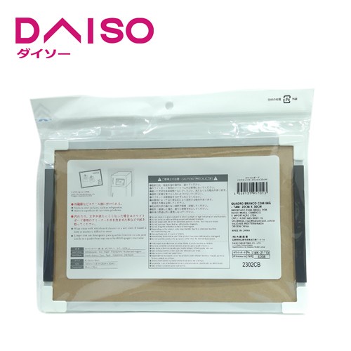

Daiso whiteboard with magnets