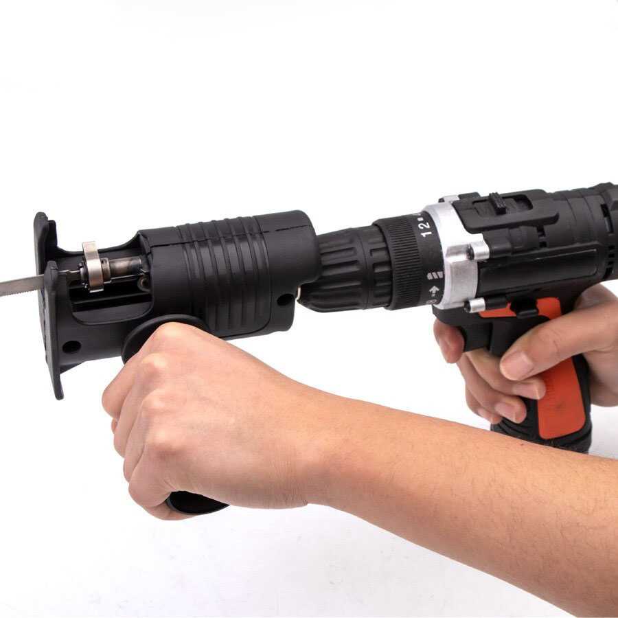 Adaptor Bor Listrik Menjadi Gergaji Mesin