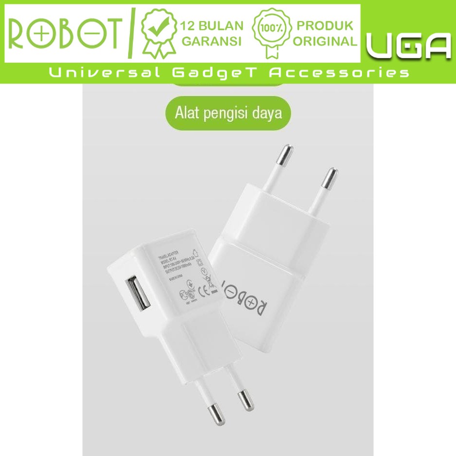 Charger ROBOT RT-K4 Original Batok Kepala Charger Robot USB Android