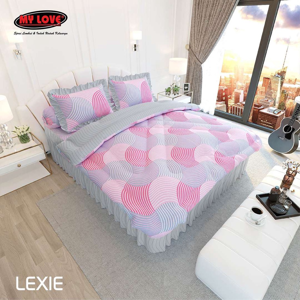 ALL NEW MY LOVE Bed Cover King Rumbai 180x200 Lexie