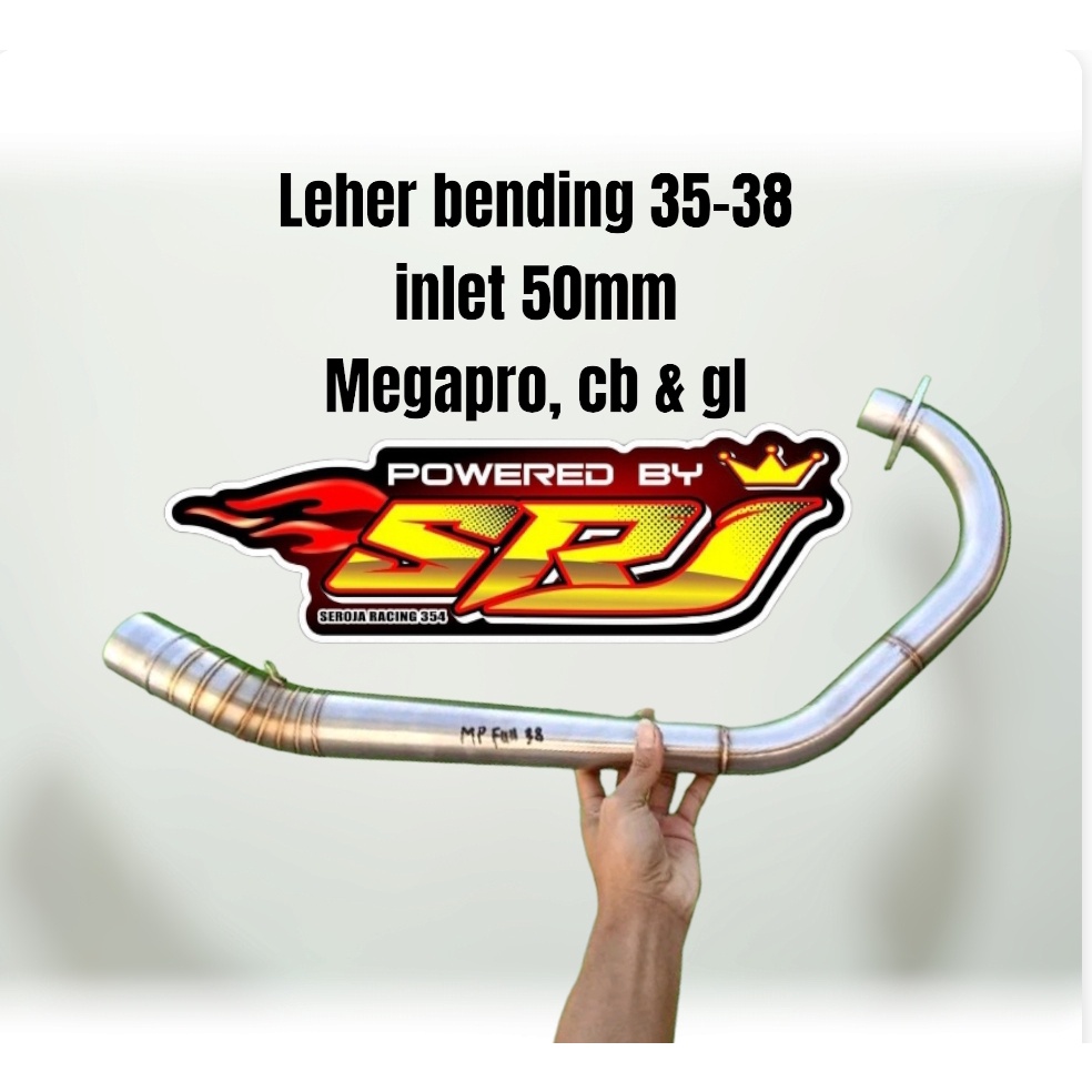 leheran knalpot racing srj racing 354 ori original herex gl cb megapro paten 35 - 35 - 50 dan 35 - 38 - 50 mm  Pulsa telkomsel