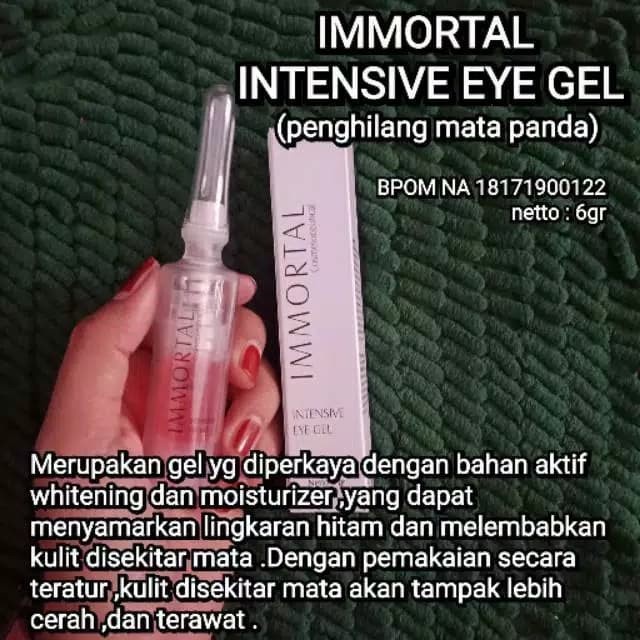 immortal intensive eye gel