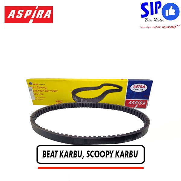 V Belt Beat Karbu Scoopy Karbu Fan Belt Tali Kipas Aspira
