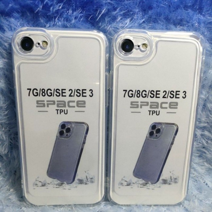 Soft Case Space Bening Iphone 7G/8G  Transparan Silikon Bening Casing Pelindung Hanphone