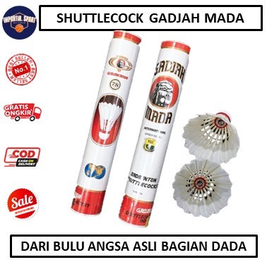 custemstore32_id [original] Shuttlecock Badminton Bulutangkis Gadjah Mada - Kok Gajah Mada Murah