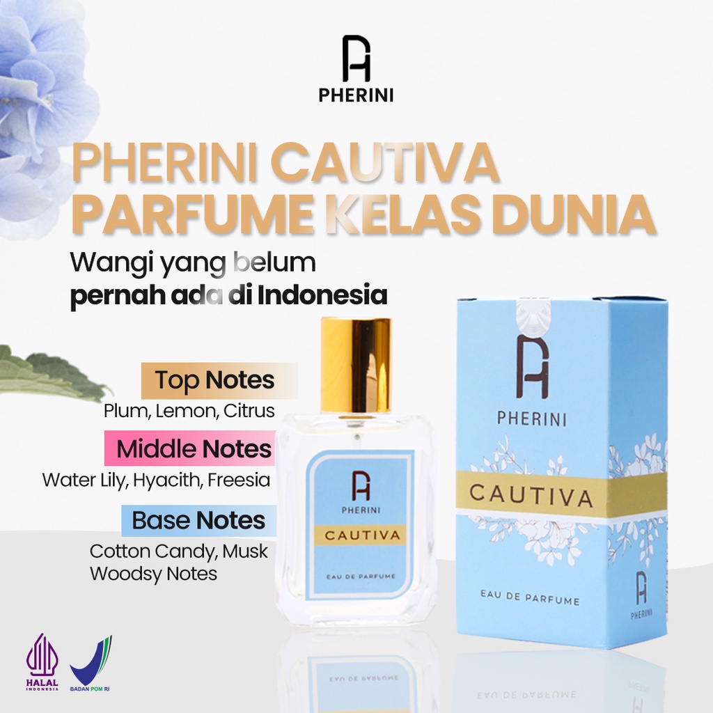 Parfum Pherini Cautiva Executive World Class Parfum Pria Dan Wanita Original Bpom crystal