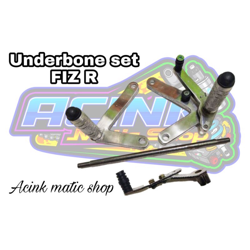 underbone FIZ R underbone anderbone FIZ R step belakang pijakan kaki underbone FIZ R