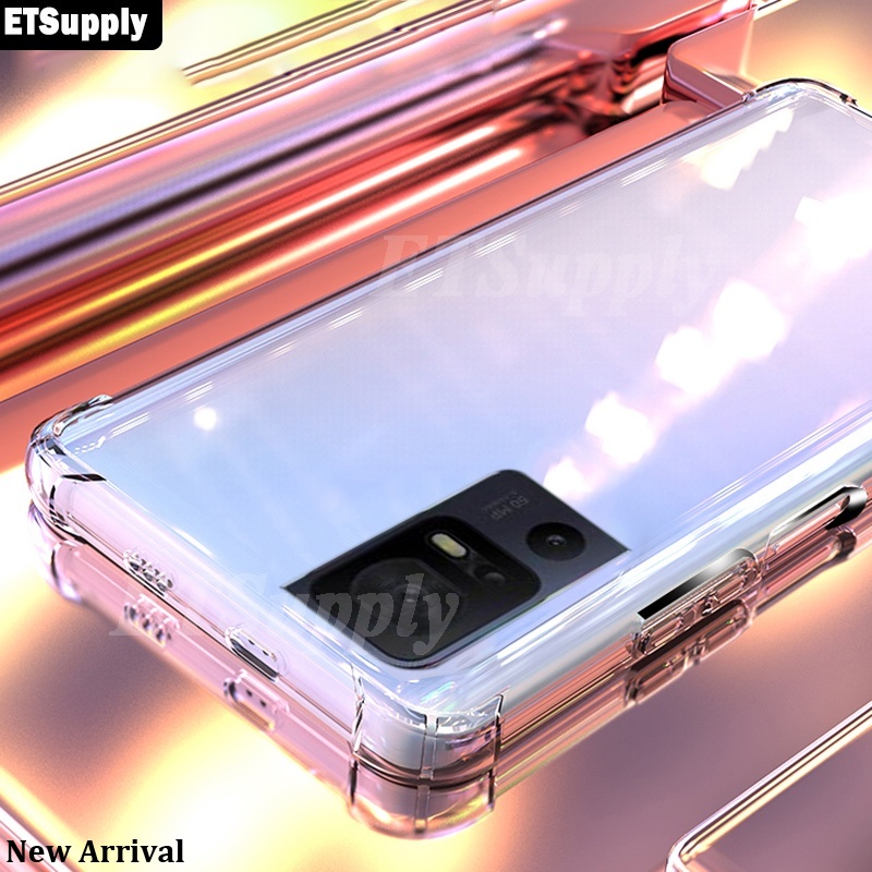 Phone Case Sharp Aquos R7S V7 Plus R9 Pro Sense 9 Back Cover Airbag Transparent Softcase Anti-drop C